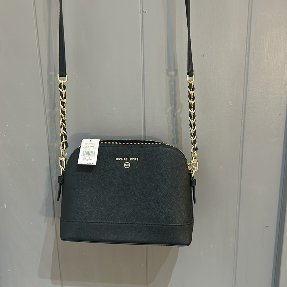 NWT MICHAEL KORS • Jet Set Charm Purse • Black - Picture 3 of 8